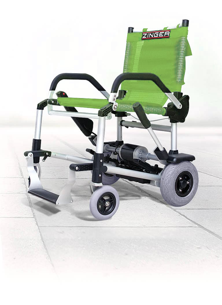 It's not a Wheelchair… It's not a Power Chair… It's a Zinger!